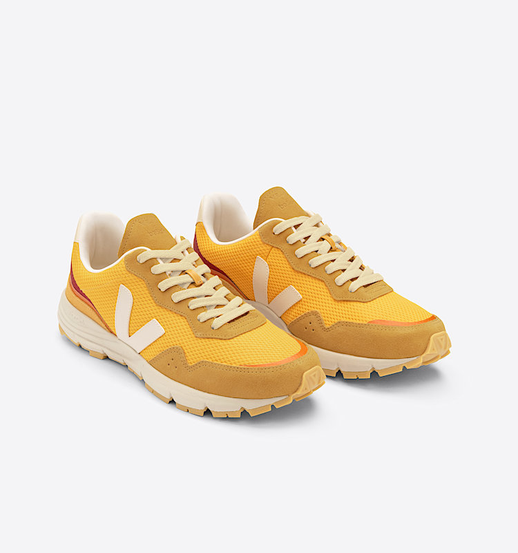 veja sneakers veja-x-ba&sh recycled yellow BH0103069 Top view