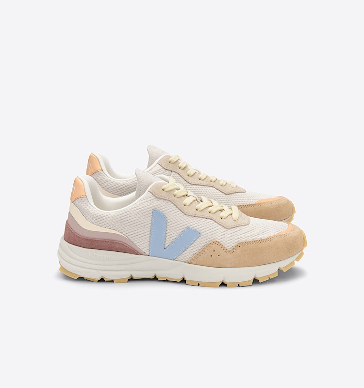 veja sneakers veja-x-ba&sh recycled beige BH0103101 Lateral view