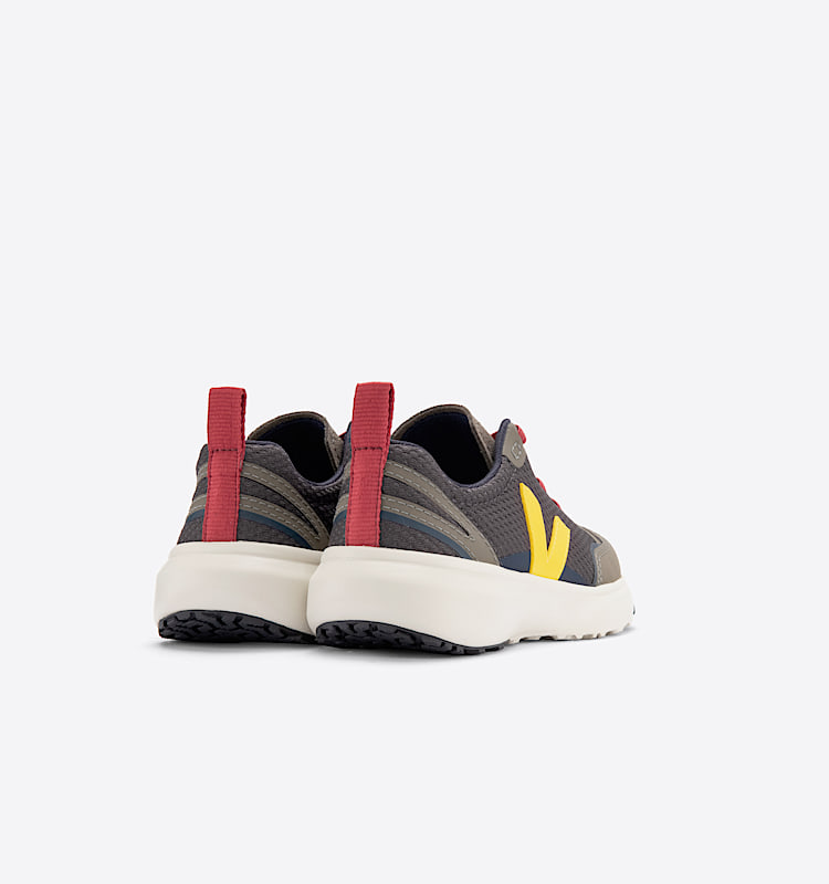 veja sneaker small-canary-el recycelte grau YE0103072 Back view