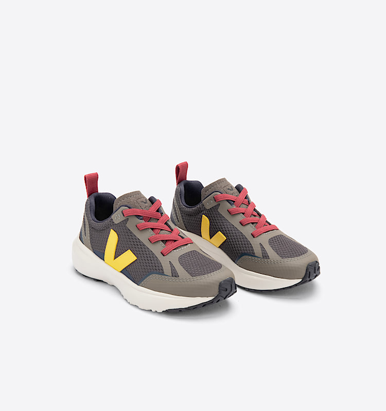 veja sneakers small-canary-el reciclado gris YE0103072 Top view