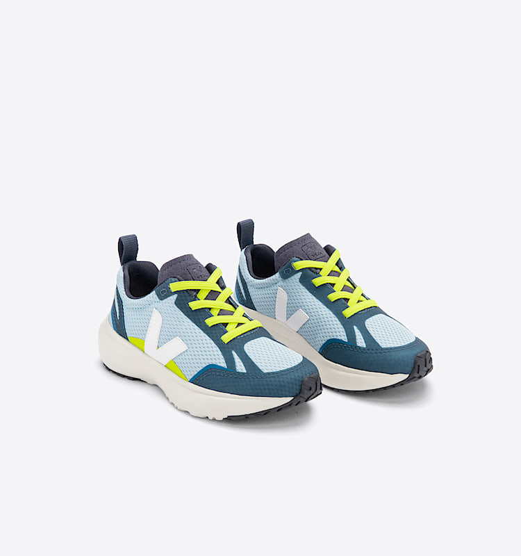 veja sneakers small-canary-el reciclado azul YE0103080 Top view