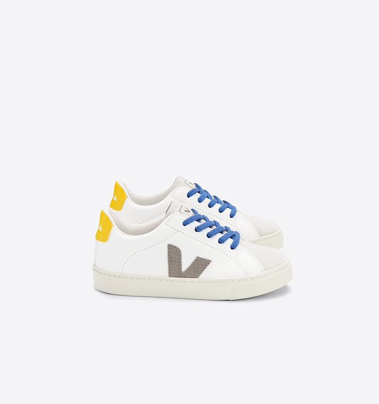 veja baskets small-esplar-laces cuir blanc RS0502855 Lateral view