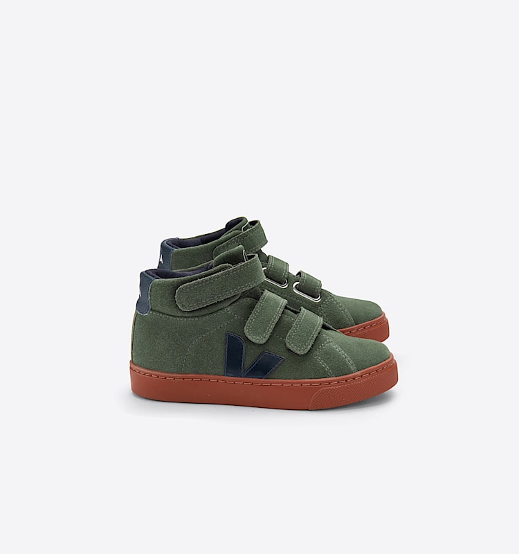 veja small-esplar-mid 麂皮 绿色 MV0302423