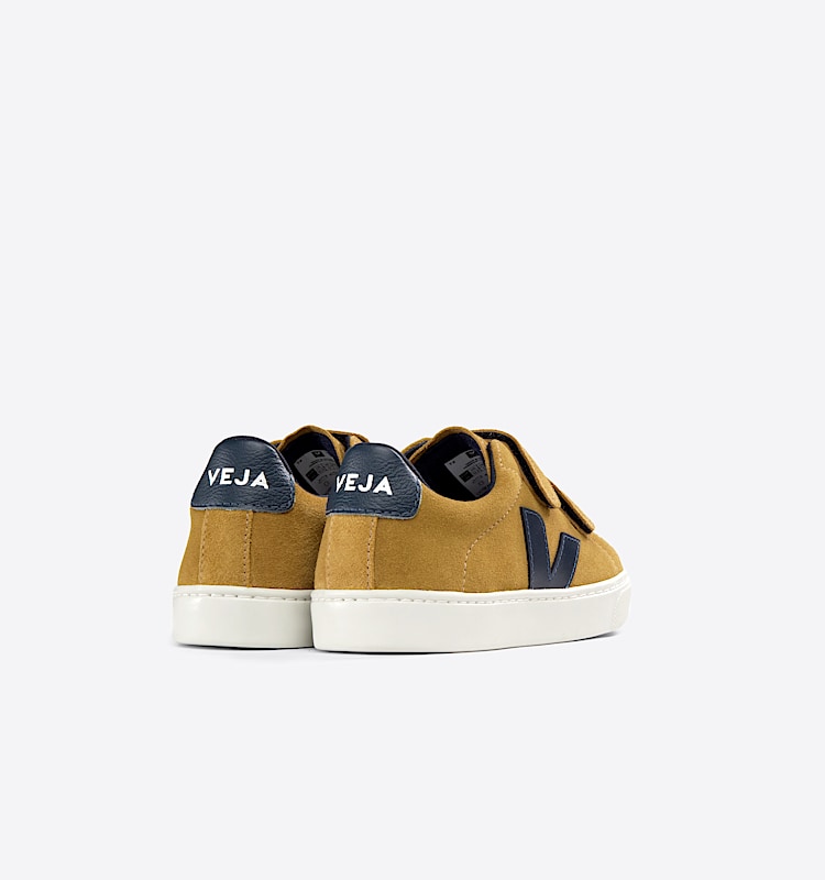 veja baskets small-esplar suède marron SV0303053 Back view