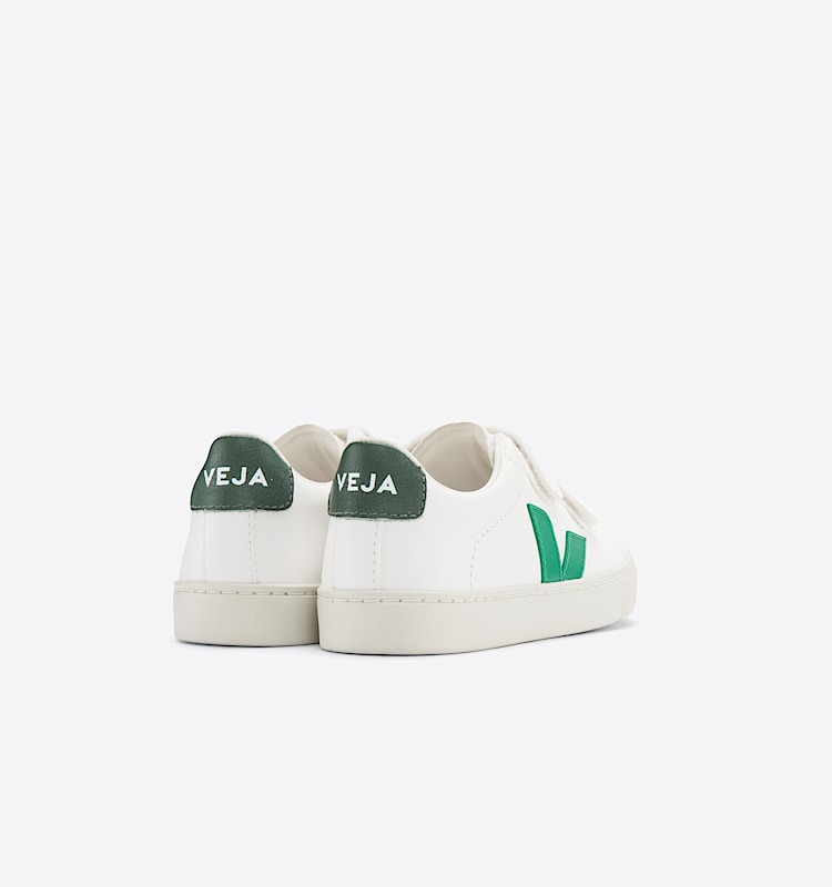 veja baskets small-esplar cuir blanc SV0502999 Back view