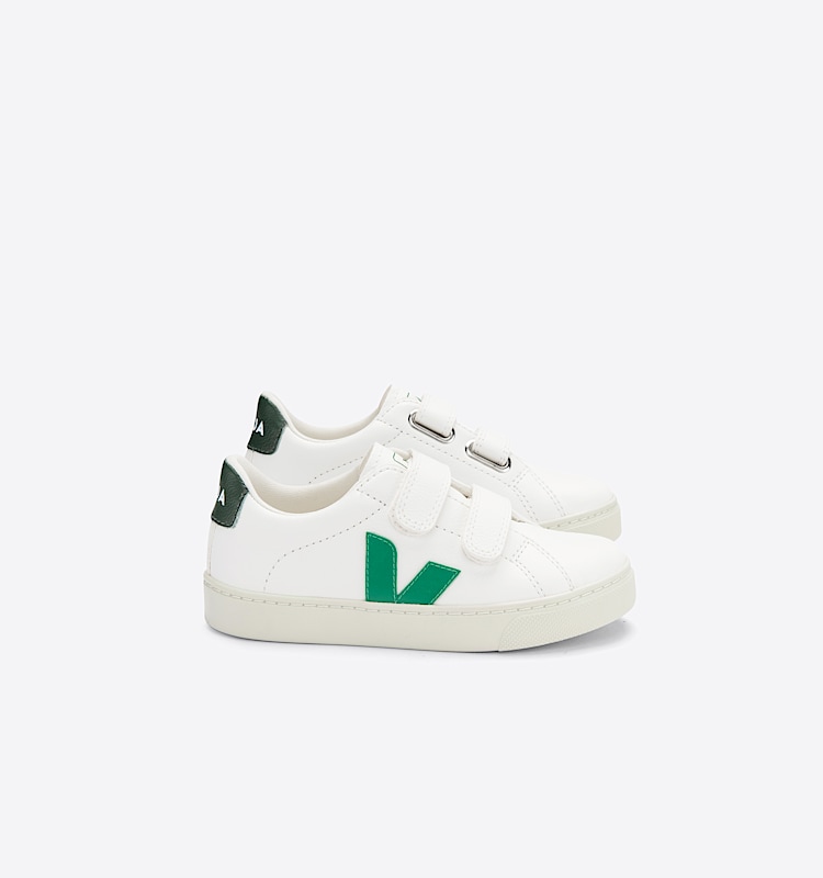 veja baskets small-esplar cuir blanc SV0502999 Lateral view