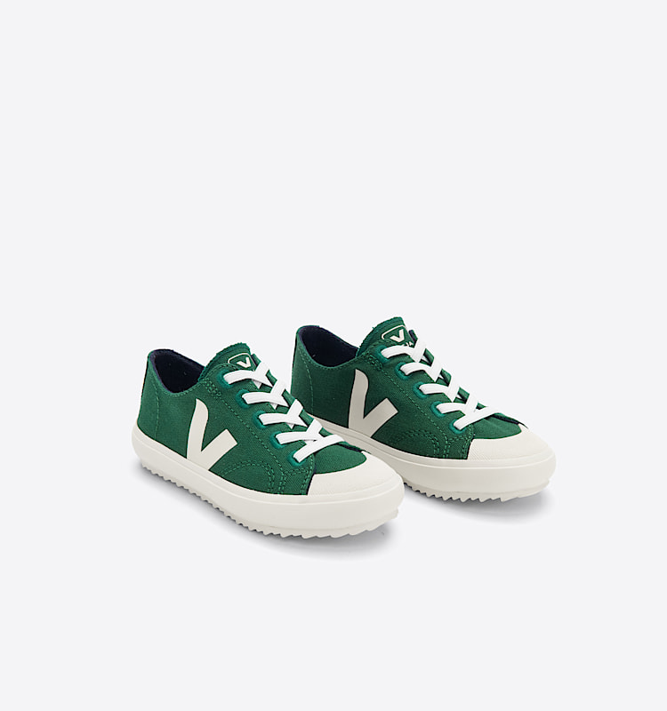 veja baskets small-flip-el coton-biologique vert FL0103060 Top view