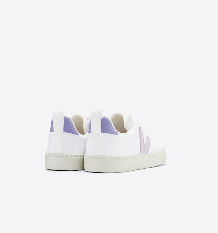 veja sneakers small-v-10-laces vegan blanc CX0703026 Back view