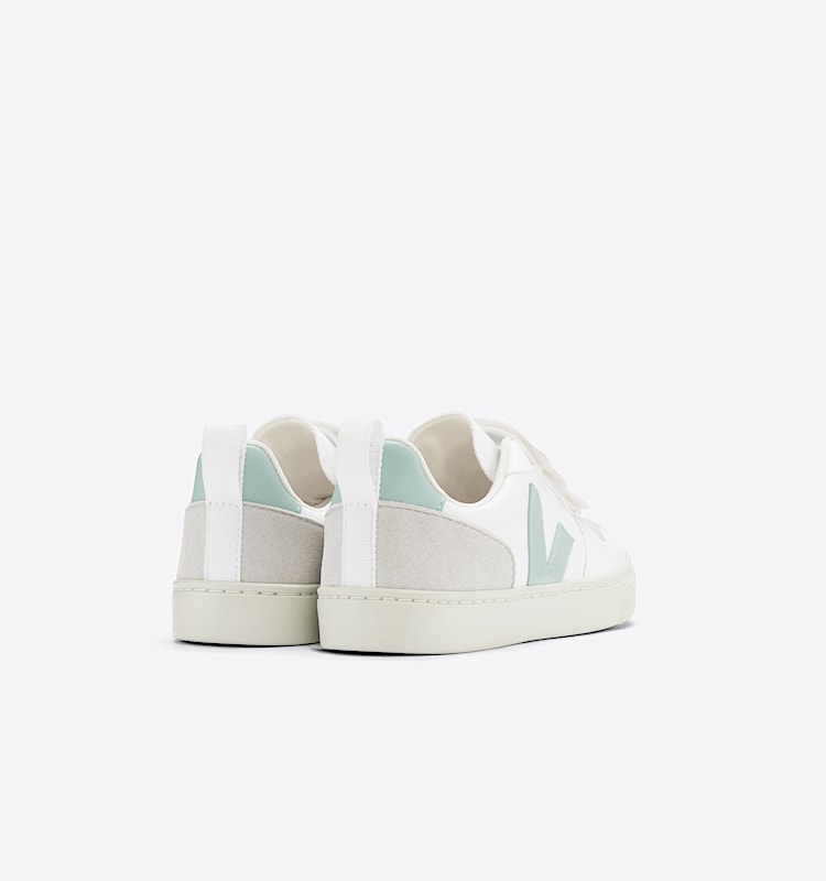 veja baskets small-v-10 vegan blanc CV0703034 Back view