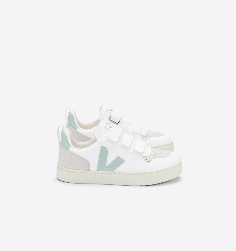 veja baskets small-v-10 vegan blanc CV0703034 Lateral view