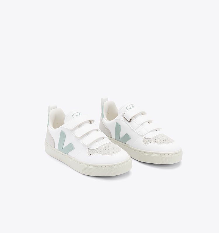 veja baskets small-v-10 vegan blanc CV0703034 Top view