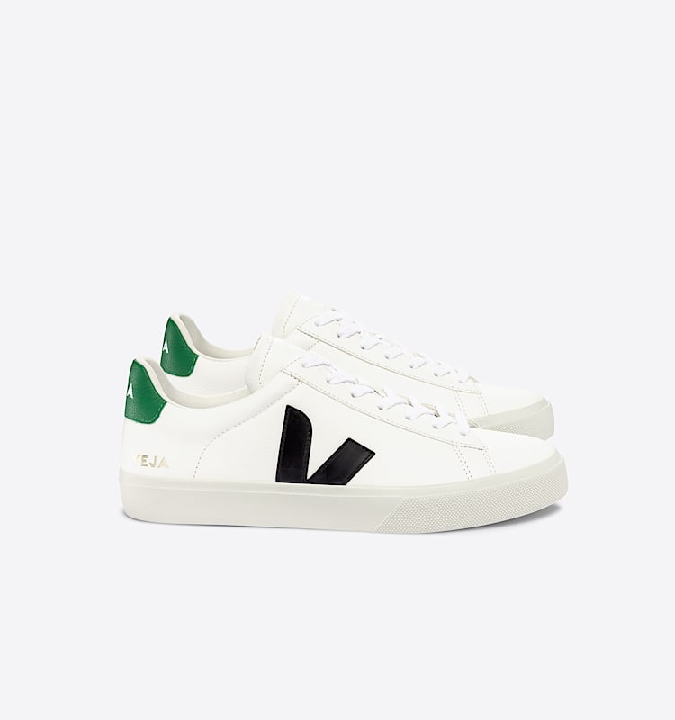 veja sneakers campo 皮革 白色 CP0503155 Lateral view