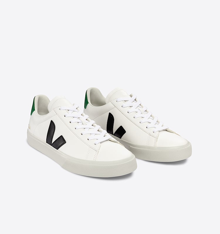 veja sneakers campo 皮革 白色 CP0503155 Top view