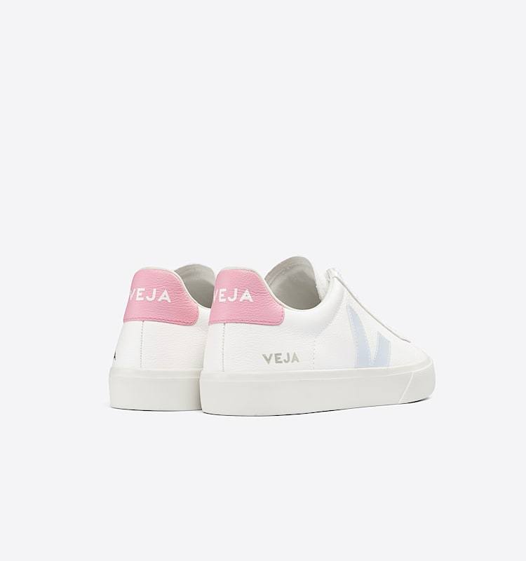 veja sneakers campo 皮革 白色 CP0503133 Back view