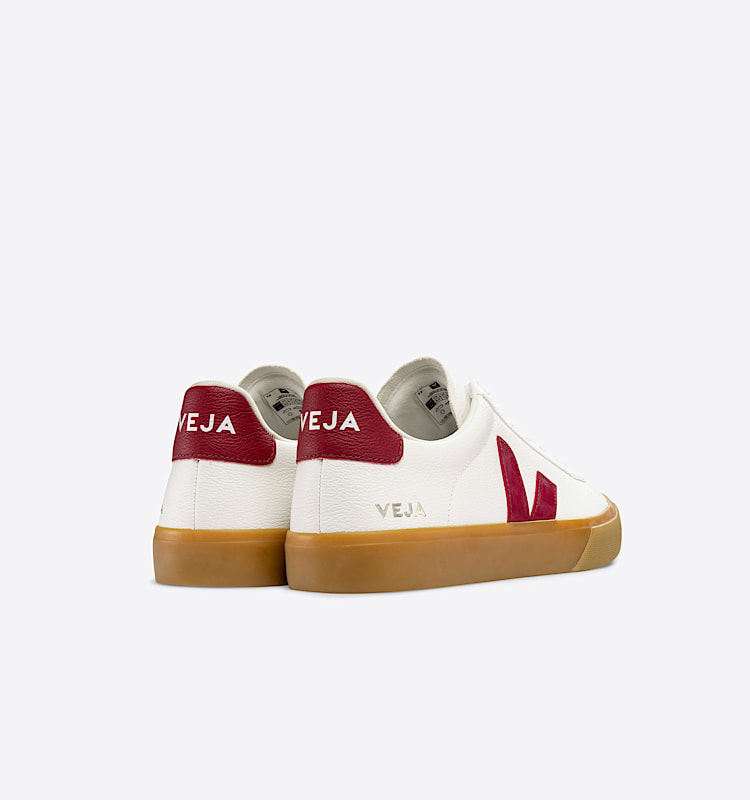 veja sneakers campo cuero blanco CP0503154 Back view