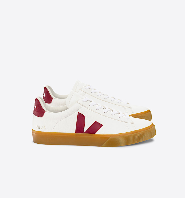 veja sneakers campo cuero blanco CP0503154 Lateral view