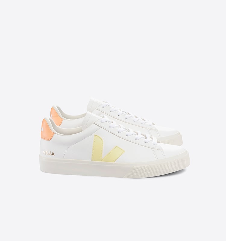 veja baskets campo cuir blanc CP0503140 Lateral view