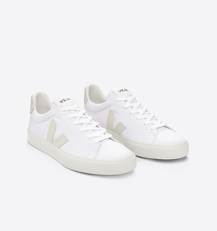 veja sneaker campo-ca bio-baumwolle weiss CA0103129 Top view