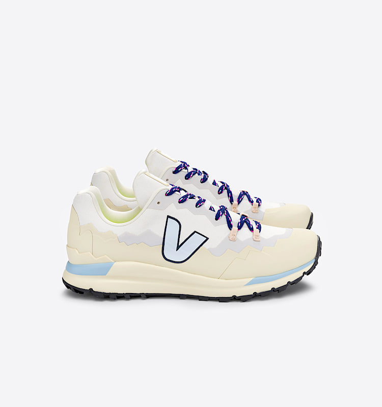 veja sneakers fitz-roy 回收再利用 白色 FR2303232 Lateral view