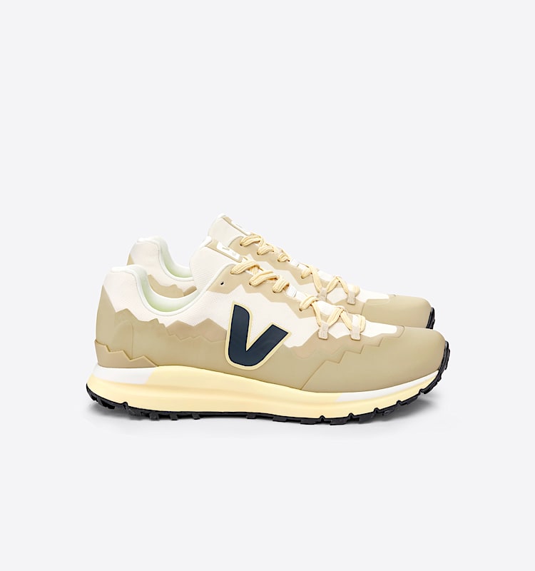 veja sneakers fitz-roy 回收再利用 米色 FR2303234 Lateral view
