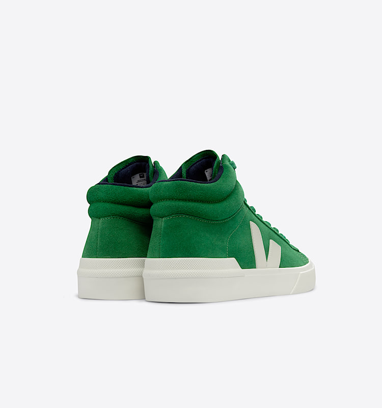 veja sneakers minotaur 麂皮 绿色 TR0303127 Back view