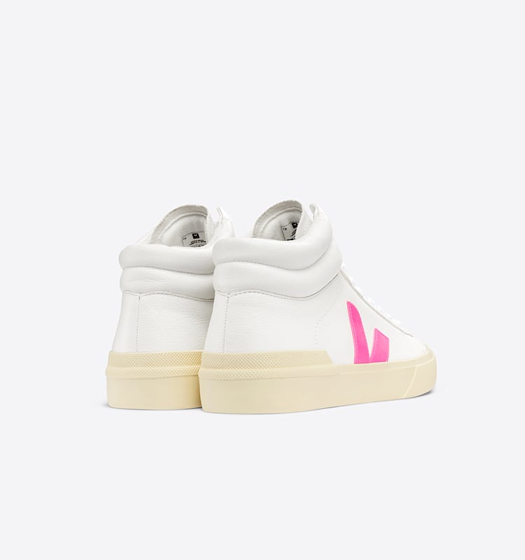 veja sneakers minotaur 皮革 白色 TR0503118 Back view