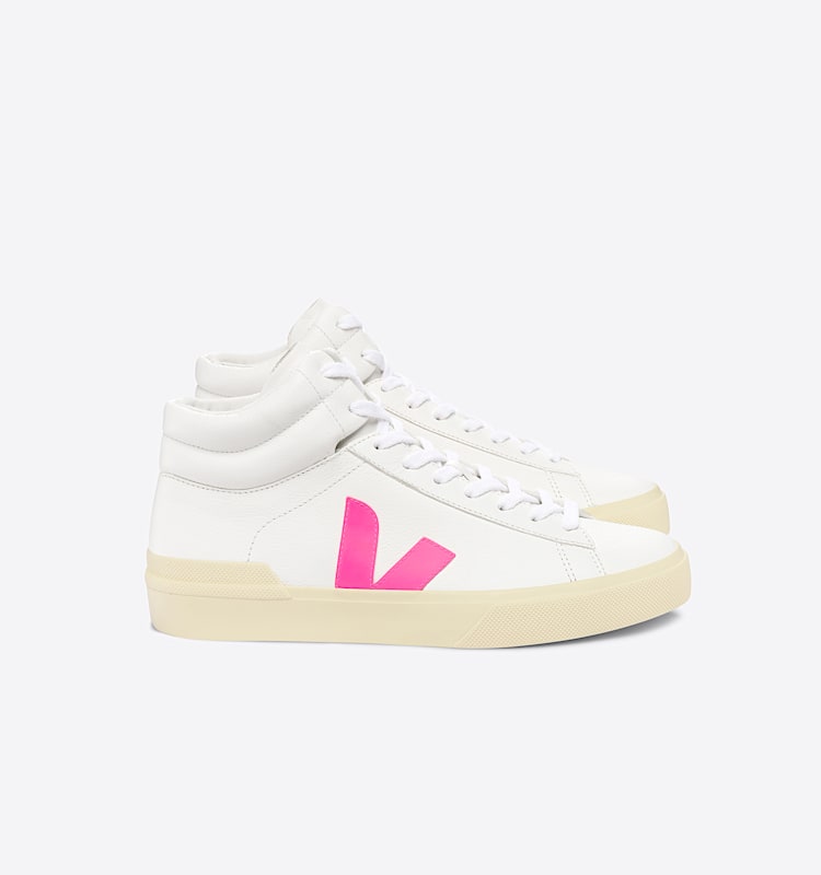 veja sneakers minotaur cuero blanco TR0503118 Lateral view