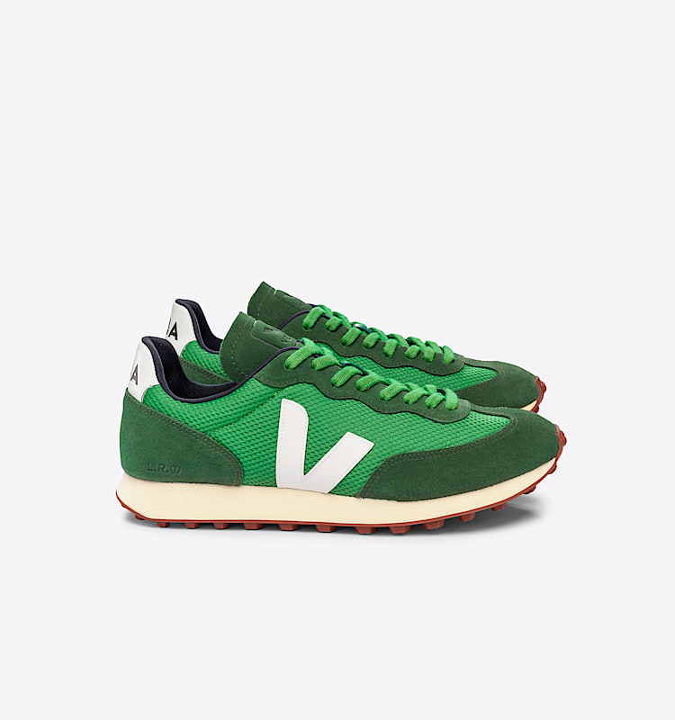 veja sneakers rio-branco 回收再利用 绿色 RB1803172 Lateral view