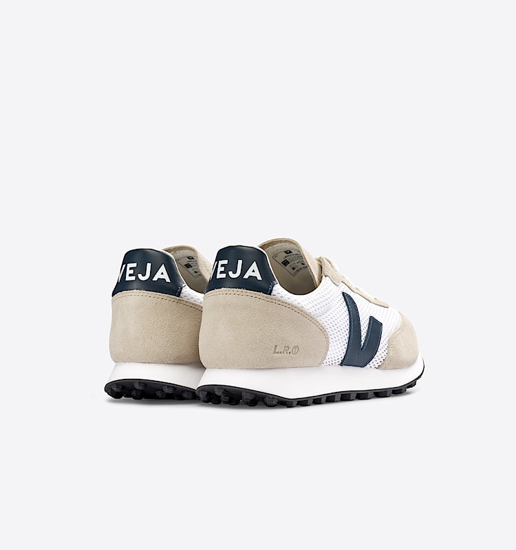 veja baskets rio-branco-light recyclé beige RL2203180 Back view