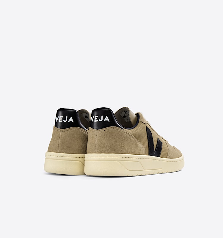 veja baskets v-10 ripstop beige VX1903098 Back view