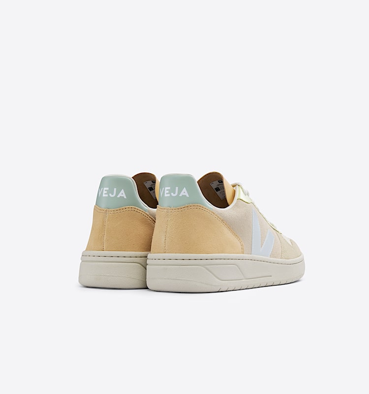 veja sneakers v-10 suede multicolor VX0303135 Back view