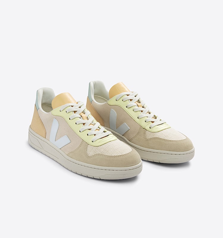 veja sneakers v-10 suede multicolor VX0303135 Top view