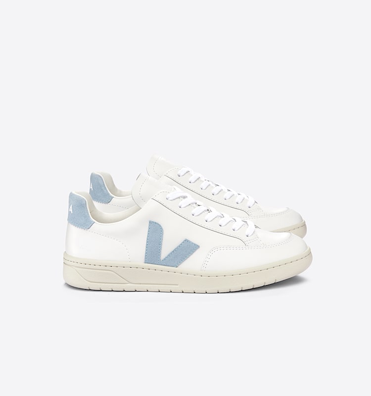 veja sneakers v-12 皮革 白色 XD0202787 Lateral view