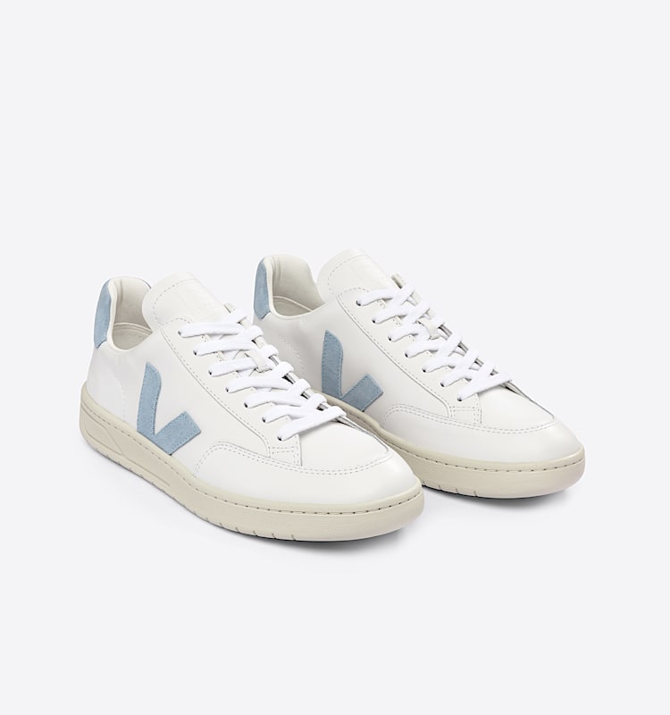 veja sneakers v-12 皮革 白色 XD0202787 Top view
