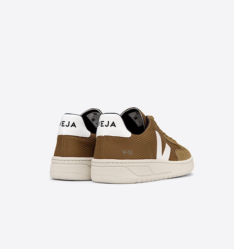 veja sneaker v-12 recycelte braun XD0102814 Back view