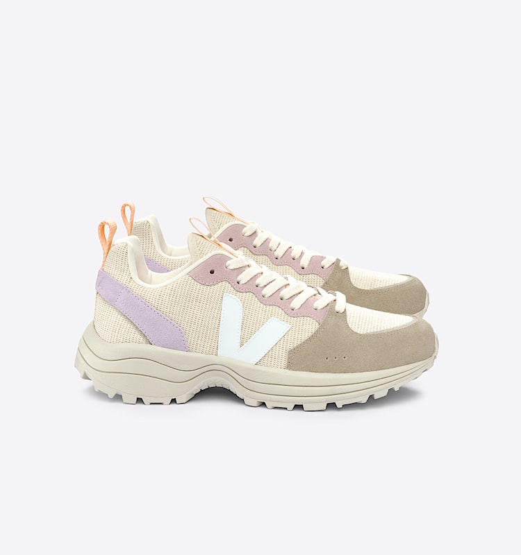 veja sneakers venturi 黄麻 米色 VT1603182 Lateral view