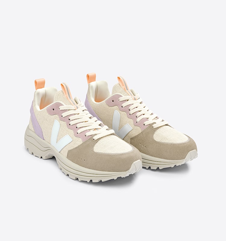 veja sneakers venturi juta beige VT1603182 Top view