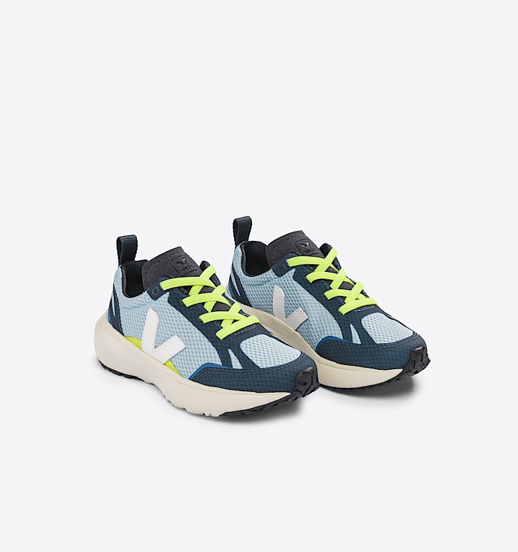 veja sneakers small-canary-light recycled blue YL1802834 Top view