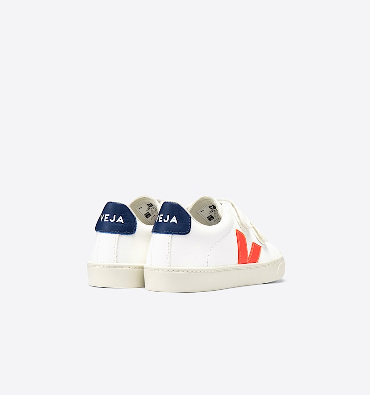 veja baskets small-esplar cuir blanc SV0502124 Back view