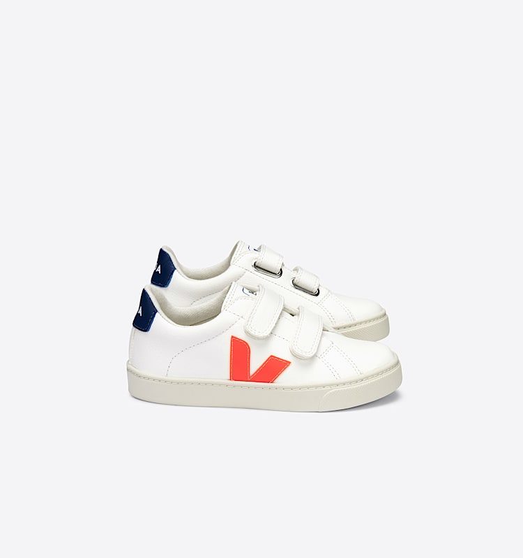 veja baskets small-esplar cuir blanc SV0502124 Lateral view