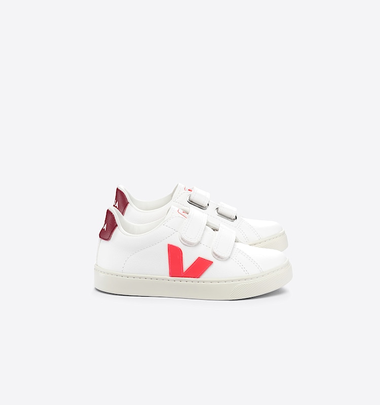 veja sneakers small-esplar 皮革 白色 SV0503218 Lateral view