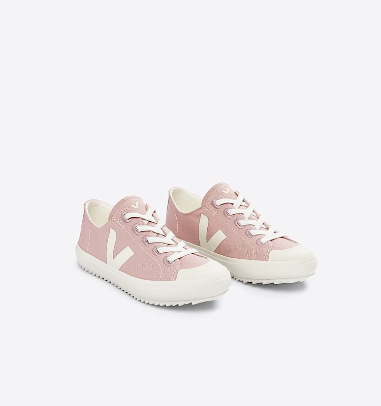 veja baskets small-flip-el coton-biologique rose FL0103249 Top view