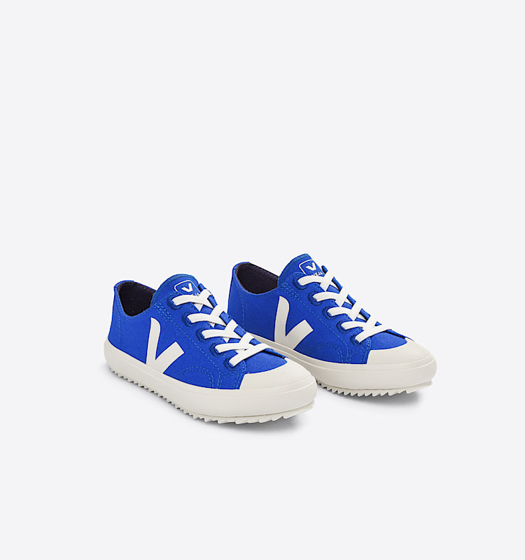 veja baskets small-flip-el coton-biologique bleu FL0103231 Top view