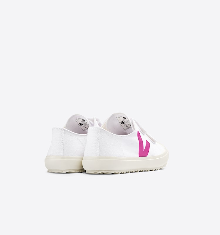 veja baskets small-ollie coton-biologique blanc OV0103257 Back view