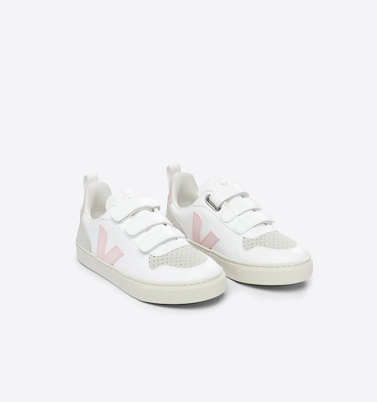 veja baskets small-v-10 vegan blanc CV0703245 Top view