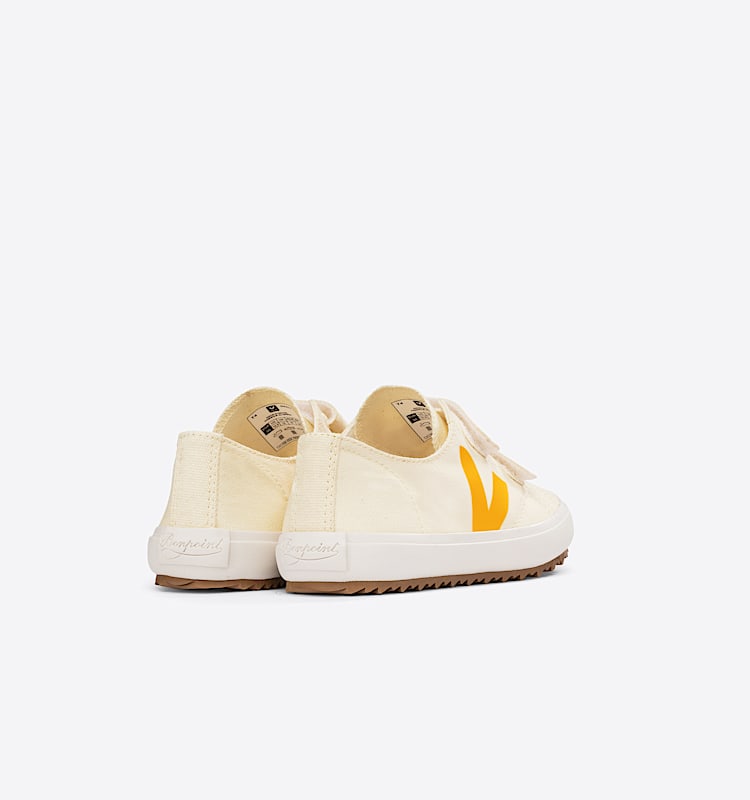 veja sneakers small-ollie organic-cotton beige OV0103239 Back view