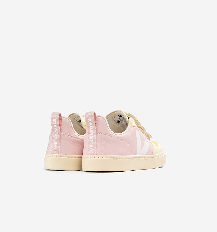 veja small-v-10 cuero rosa CV0503268