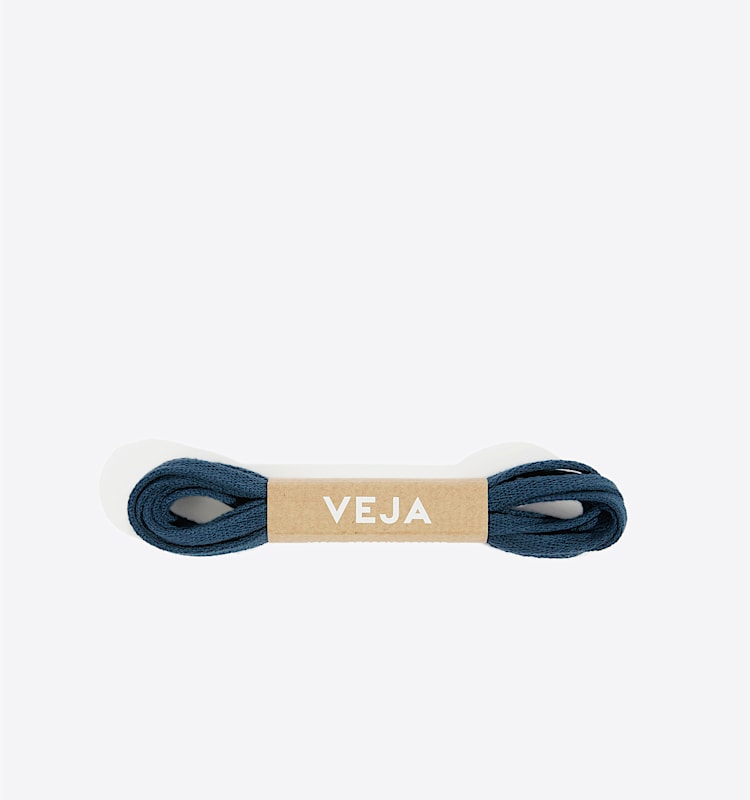 veja laces algodón-orgánico azul LA01NAU01