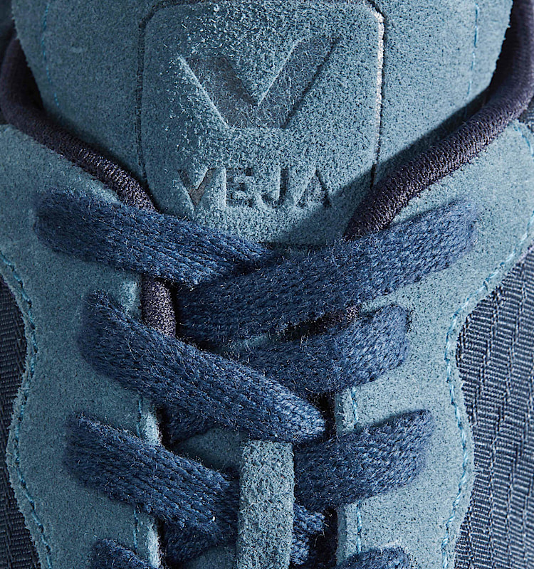 veja laces algodón-orgánico azul LA01NAU01