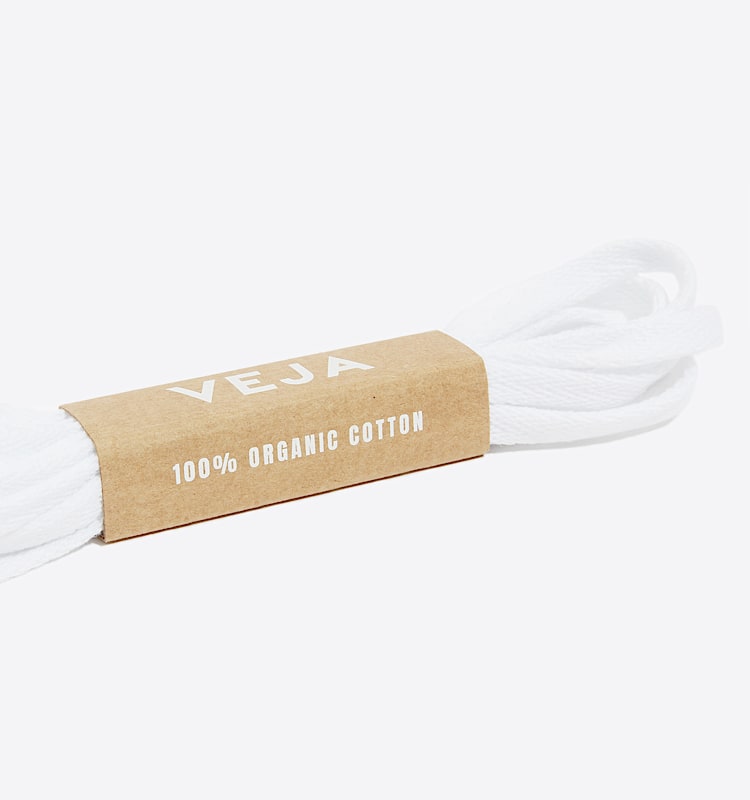 veja laces algodón-orgánico blanco LA01WHI01